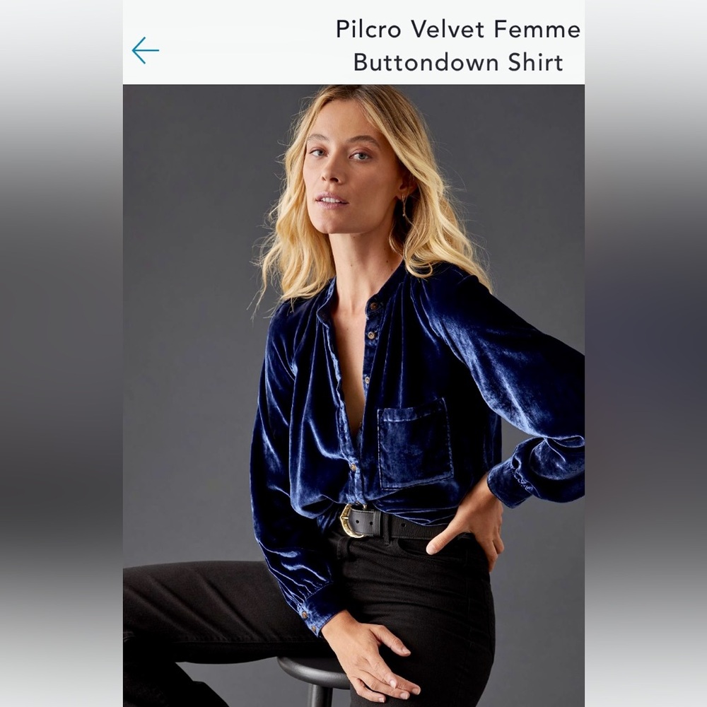 Anthropologie Pilcro Femme Buttondown Shirt - XL - EUC